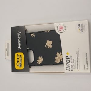 OtterBOX Symmetry Series Phone Case for iPhone 12 & 12 pro  - Black Floral